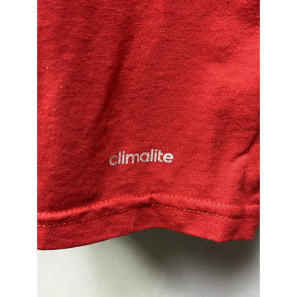 Louisville Cardinals Shirt Mens XL Red Football Showtime‎ Climalite Adidas Tee